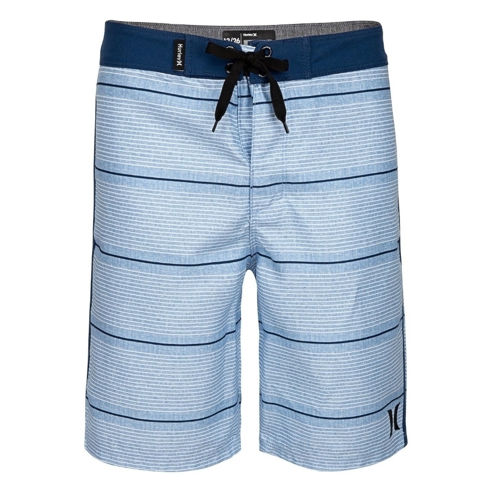 Hurley Kids Shoreline Board Shorts in Psychic Blue, Boys Size 16